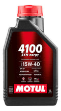 Aceite Motul Semi Sintético 4100 Syn-nergy 1l - 15w-40