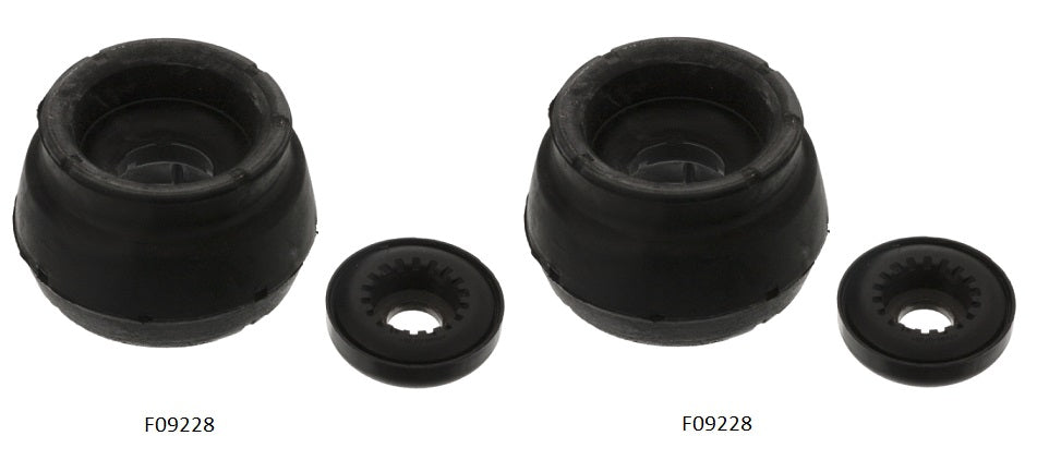 KIT BASE DE AMORTIGUADOR DELANTERA C/BALERO