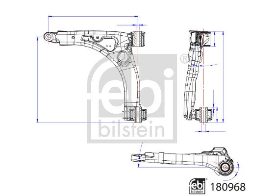 HORQUILLA DE SUSPENSION C/BUJES IZQUIERDA