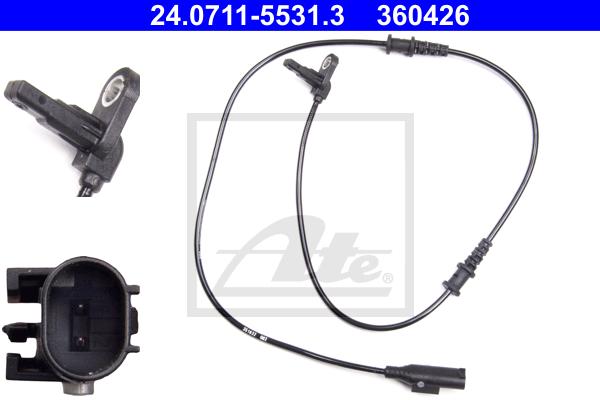SENSOR ABS DELANTERO