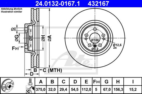 DISCO DE FRENOS DELANTERO
