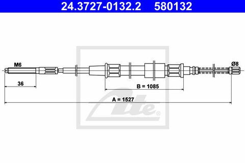 CABLE FRENO DE MANO