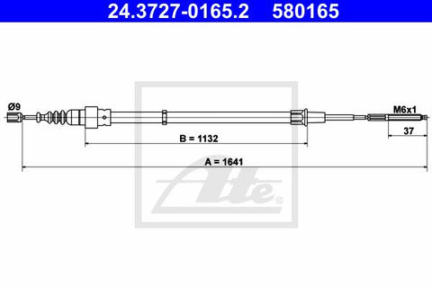 CABLE FRENO DE MANO