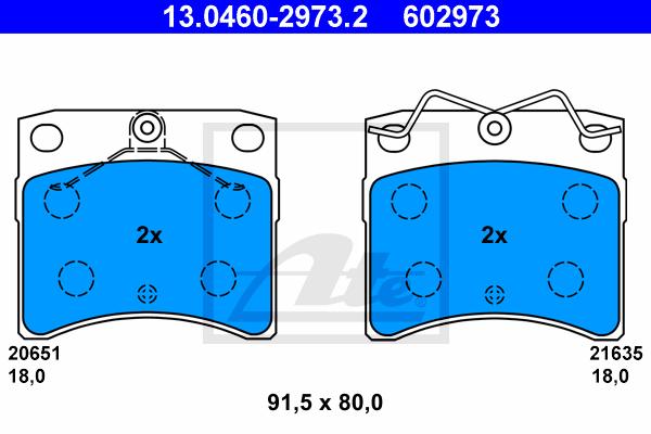 BALATAS DELANTERAS 7577 D703