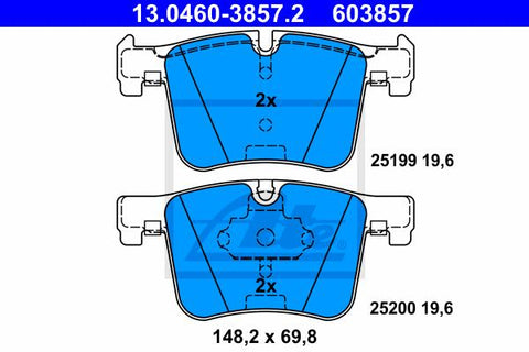 BALATAS DELANTERAS 8772 D1561