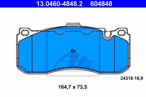 BALATAS DELANTERAS 8483 D1371