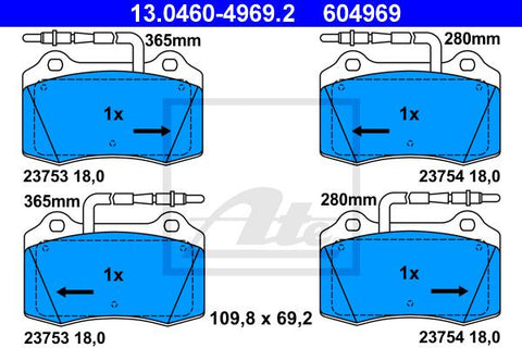 BALATAS DELANTERAS 7471 D592