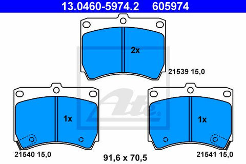 BALATAS DELANTERAS 7353 D473