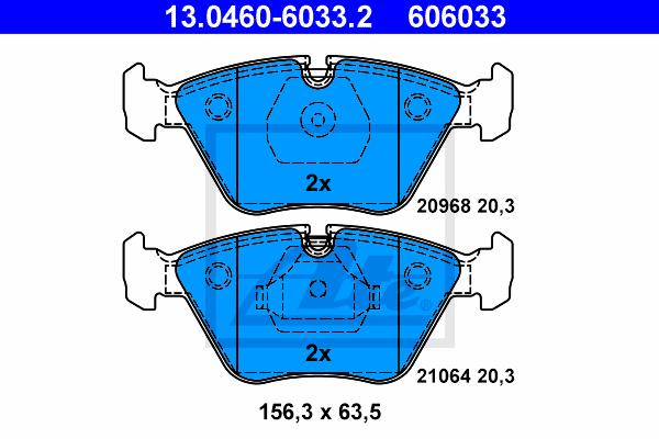 BALATAS DELANTERAS 7284 D394