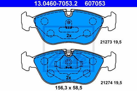 BALATAS DELANTERAS 7494 D618