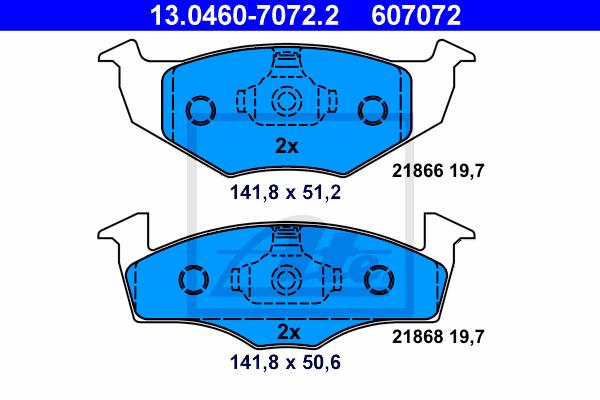 BALATAS DELANTERAS 7569 D694