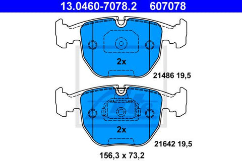 BALATAS DELANTERAS 7560 D681