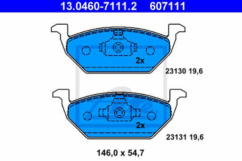 BALATAS DELANTERAS 7635 D768