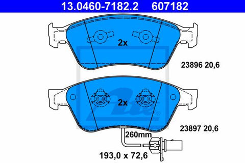 BALATAS DELANTERAS 7928 D1024