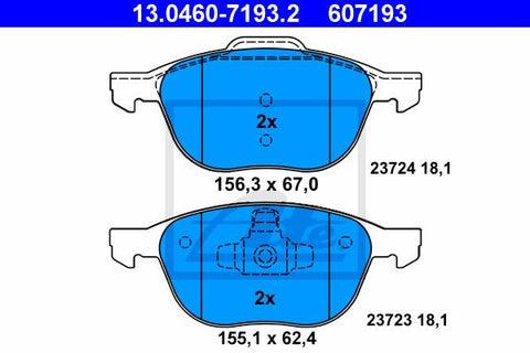 BALATAS DELANTERAS 7947 D1044