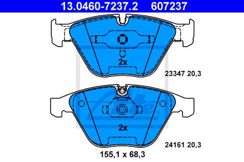 BALATAS DELANTERAS 7799 D1260
