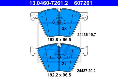 BALATAS DELANTERAS 8594 D1443