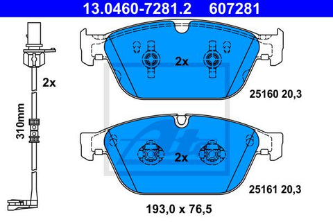 BALATAS DELANTERAS 8754 D1546