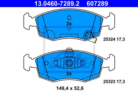 BALATAS DELANTERAS 8777 D1568