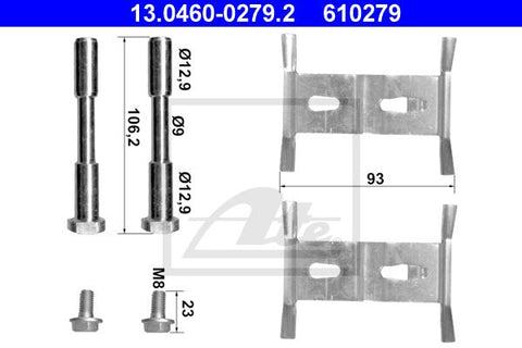 KIT SEGURO BALATA DELANTERO