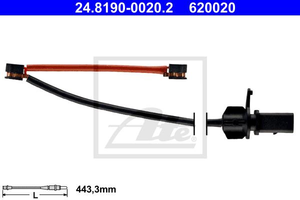 CABLE SENSOR BALATA DELANTERO