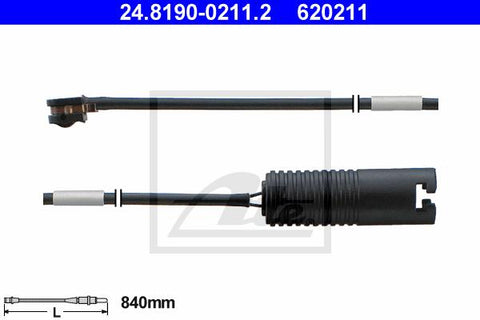 CABLE SENSOR BALATA TRASERO