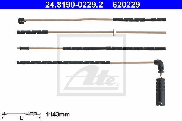 CABLE SENSOR BALATA TRASERO