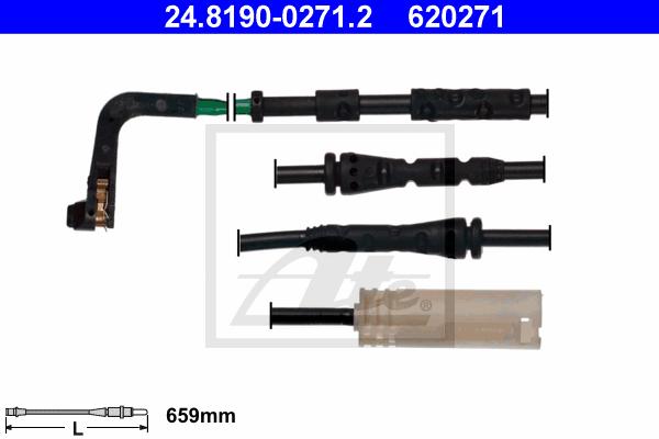 CABLE SENSOR BALATA DELANTERO IZQUIERDO