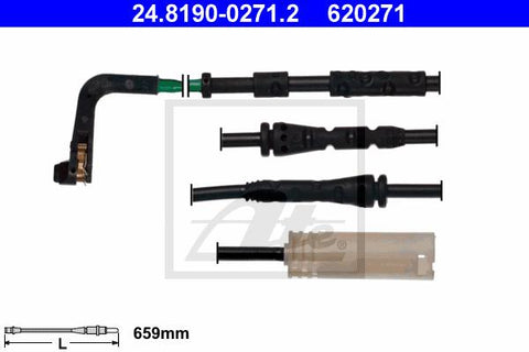 CABLE SENSOR BALATA DELANTERO IZQUIERDO