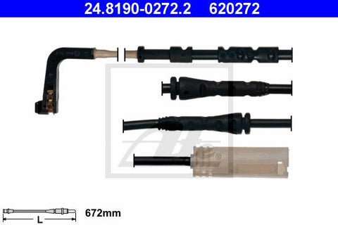 CABLE SENSOR BALATA DELANTERO DERECHO