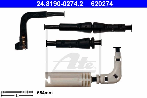 CABLE SENSOR BALATA TRASERO