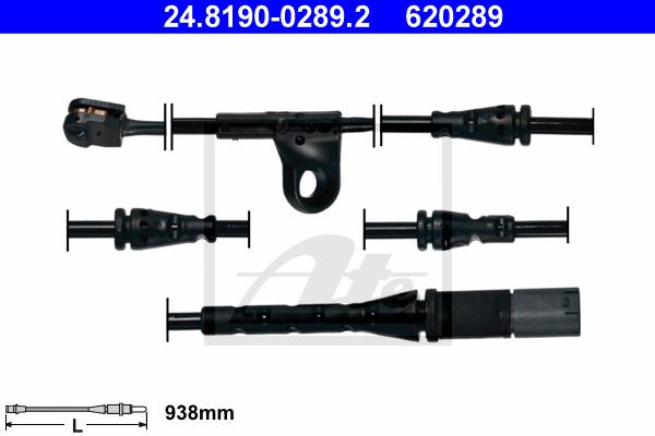 CABLE SENSOR BALATA DELANTERO IZQUIERDO