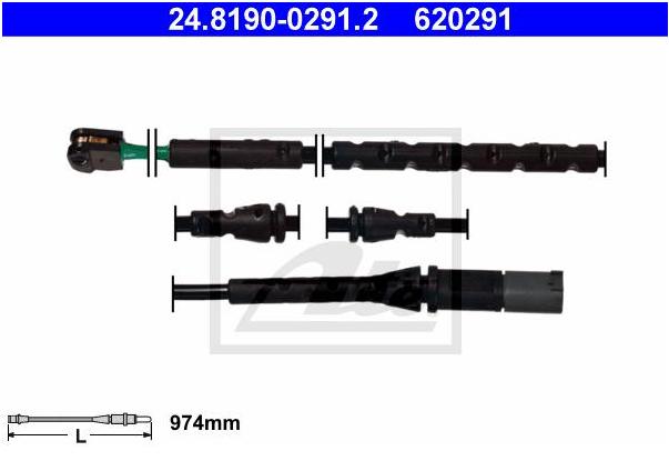 CABLE SENSOR BALATA DELANTERO