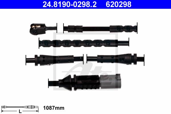 CABLE SENSOR BALATA DELANTERO IZQUIERDO