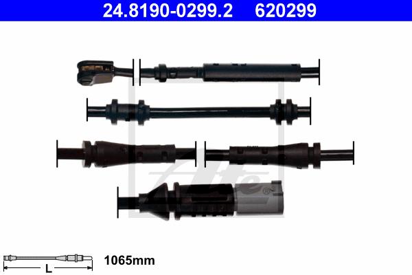 CABLE SENSOR BALATA TRASERO