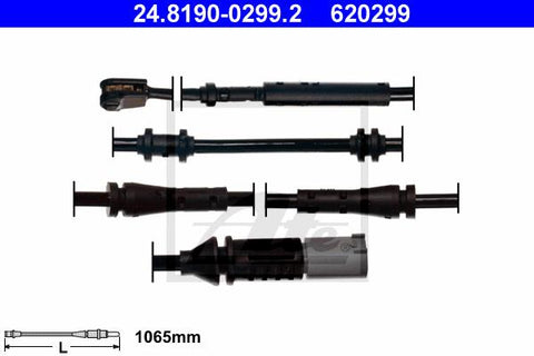 CABLE SENSOR BALATA TRASERO