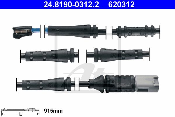 CABLE SENSOR BALATA TRASERO