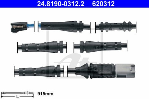 CABLE SENSOR BALATA TRASERO