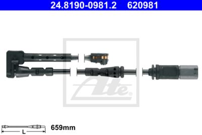 CABLE SENSOR BALATA DELANTERO