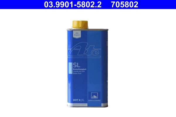 LIQUIDO DE FRENOS ATE SL LF4 DOT4 1LT.