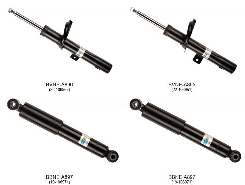 KIT AMORTIGUADORES 4PZAS. B4