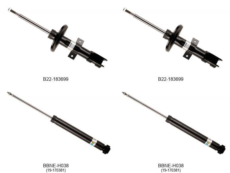 KIT AMORTIGUADORES 4PZAS. B4