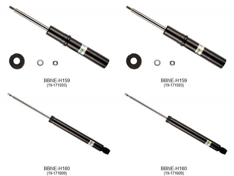 KIT AMORTIGUADORES 4PZAS. B4