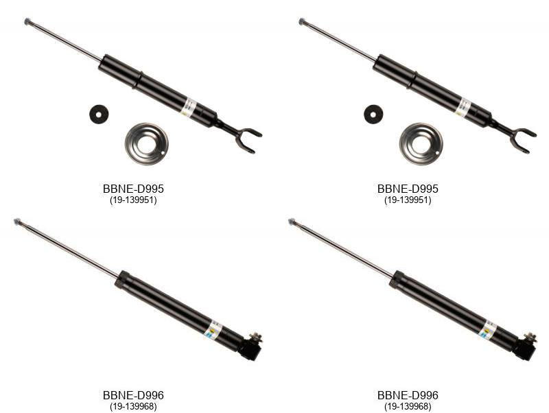 KIT AMORTIGUADORES 4PZAS. B4