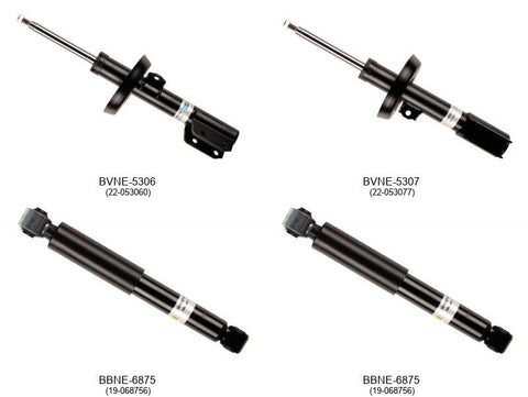 KIT AMORTIGUADORES 4PZAS. B4