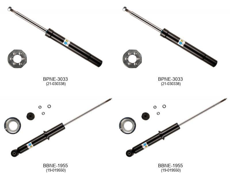 KIT AMORTIGUADORES 4PZAS. B4