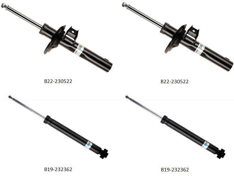 KIT AMORTIGUADORES 4PZAS. B4