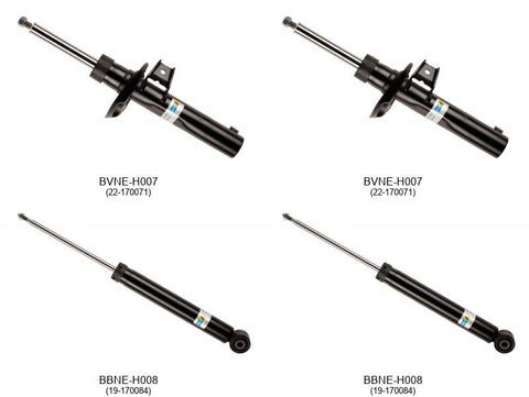KIT AMORTIGUADORES 4PZAS. B4