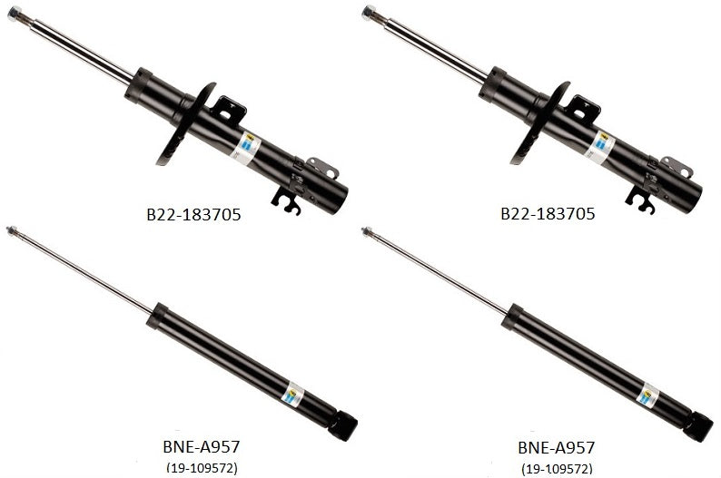 KIT AMORTIGUADORES 4PZAS. B4