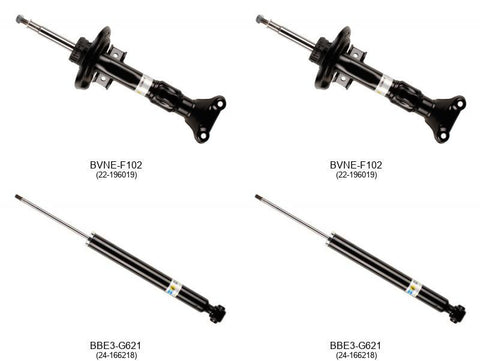 KIT AMORTIGUADORES 4PZAS. B4